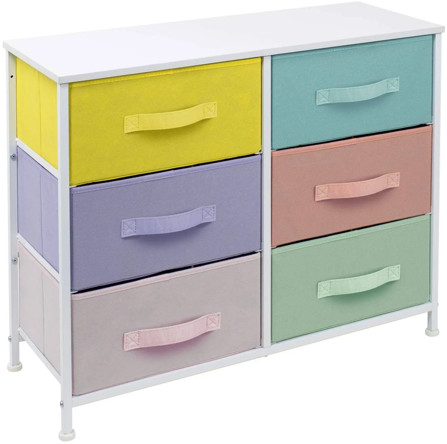 Sorbus Dresser 6 Drawers Storage