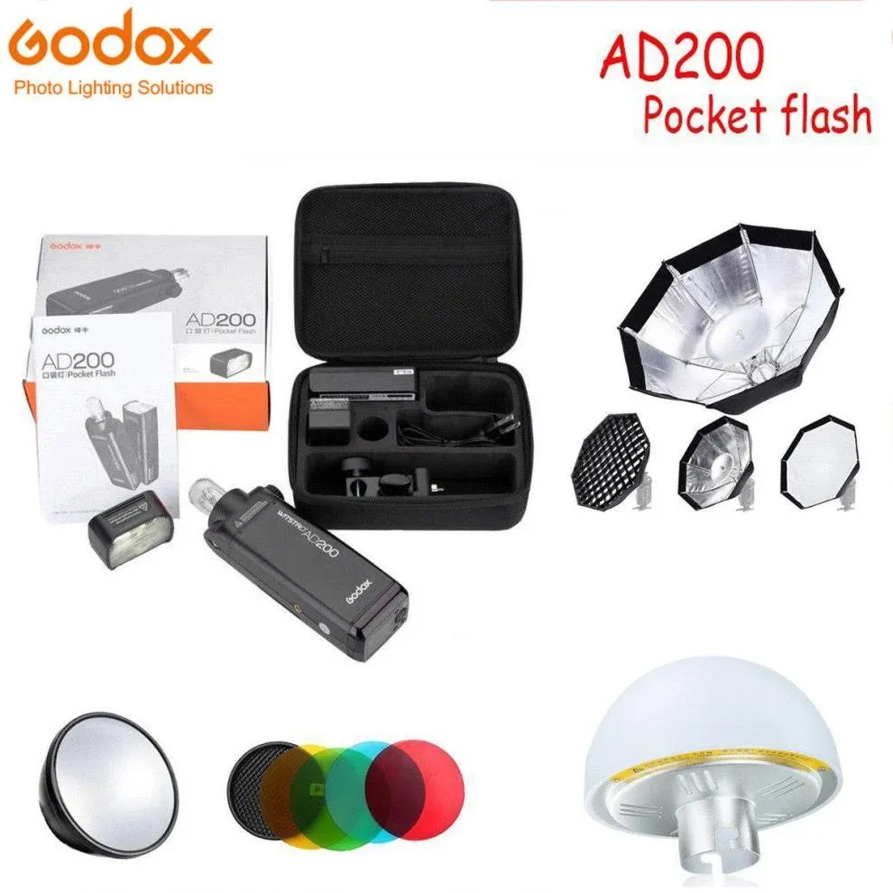 Godox AD200 TTL Pocket Flash Kit