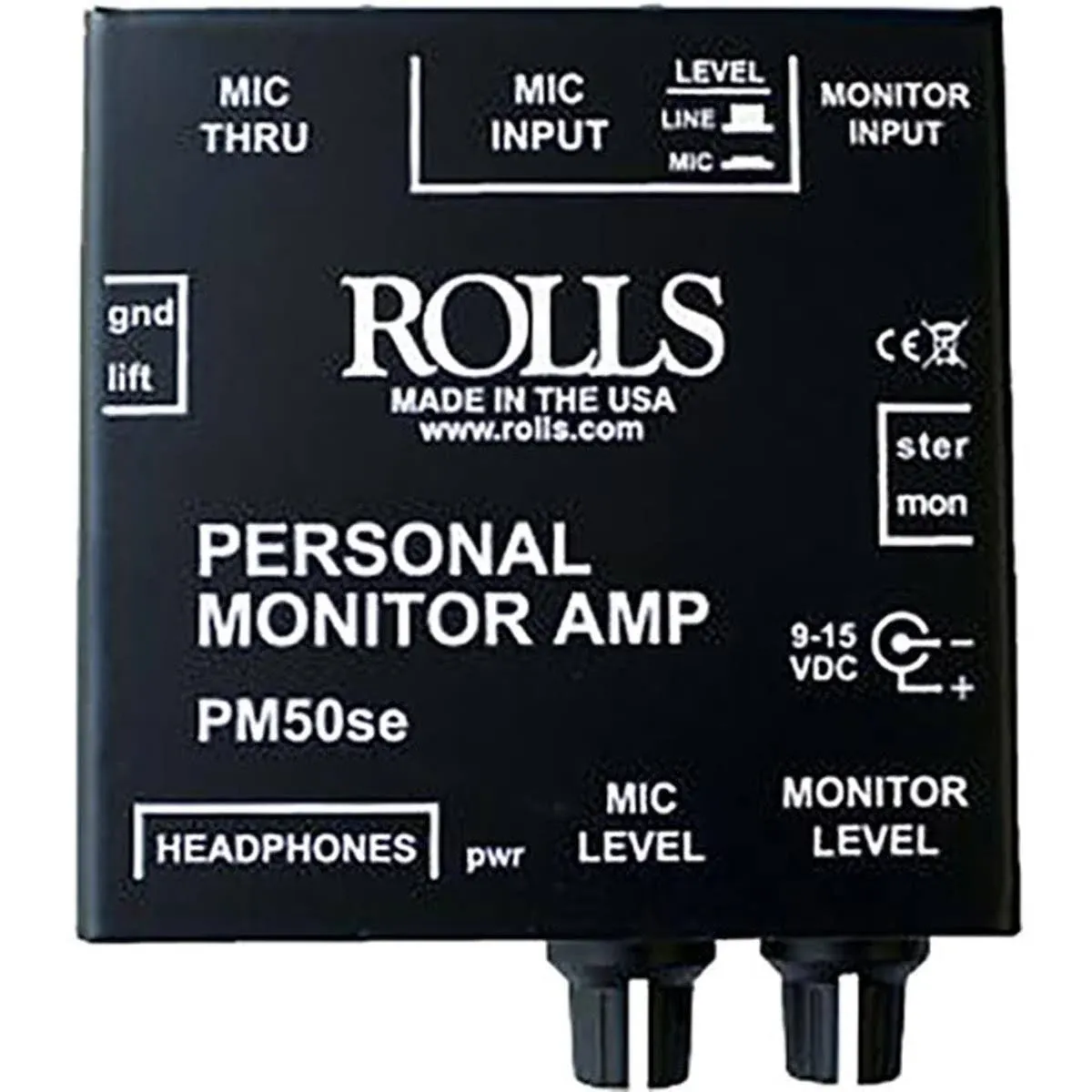 Rolls PM50se Personal Monitor Amp