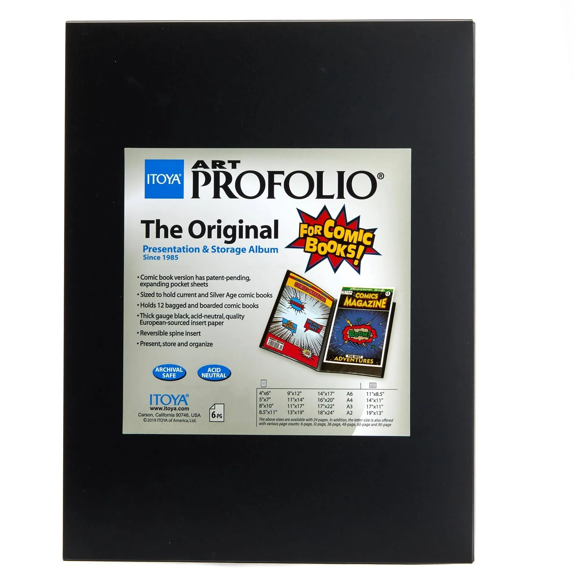 Itoya Art ProFolio for Comic Books