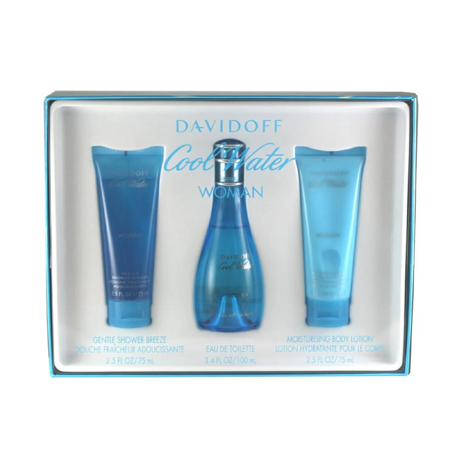 Cool Water by Davidoff 3 Piece Set