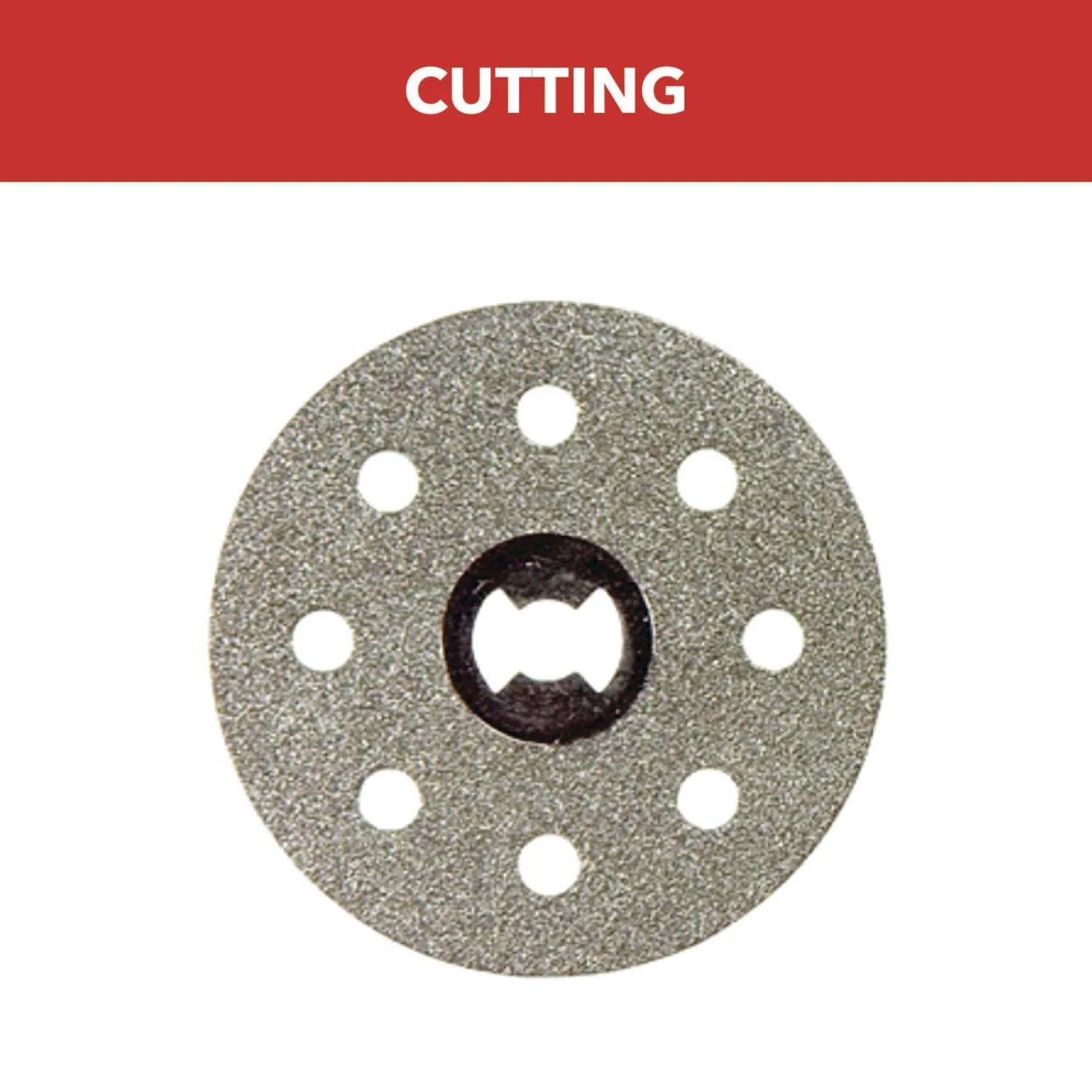 Dremel EZ545 1-1/2-Inch EZ Lock Diamond Cutting Wheel - Rotary Tool Accessory, Perfect for Tile and Metal Cutting