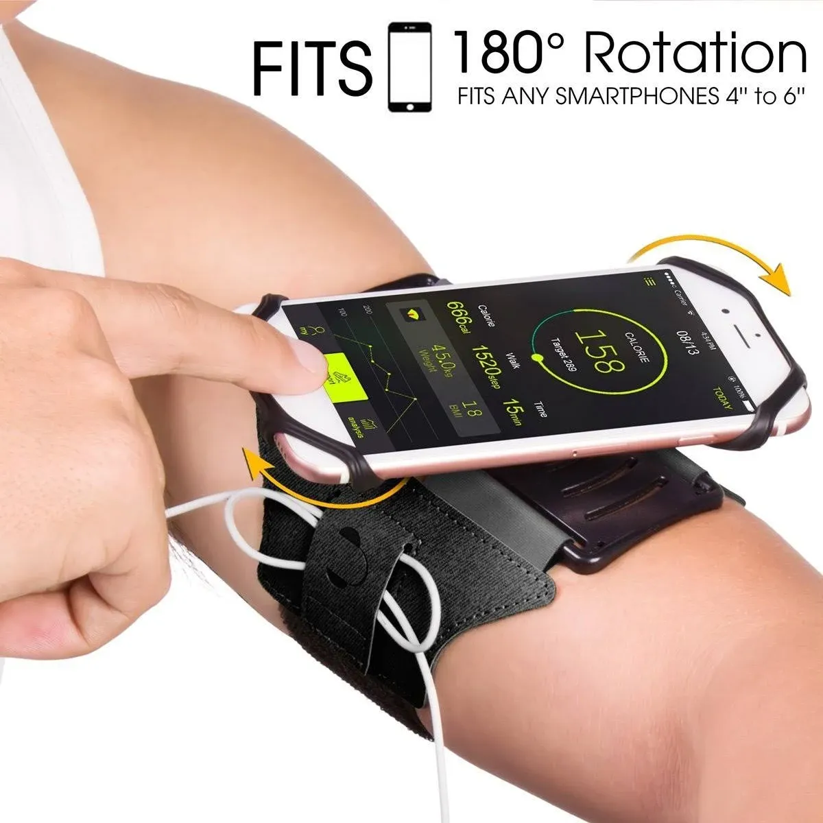 VUP Running Armband with Key Holder Phone