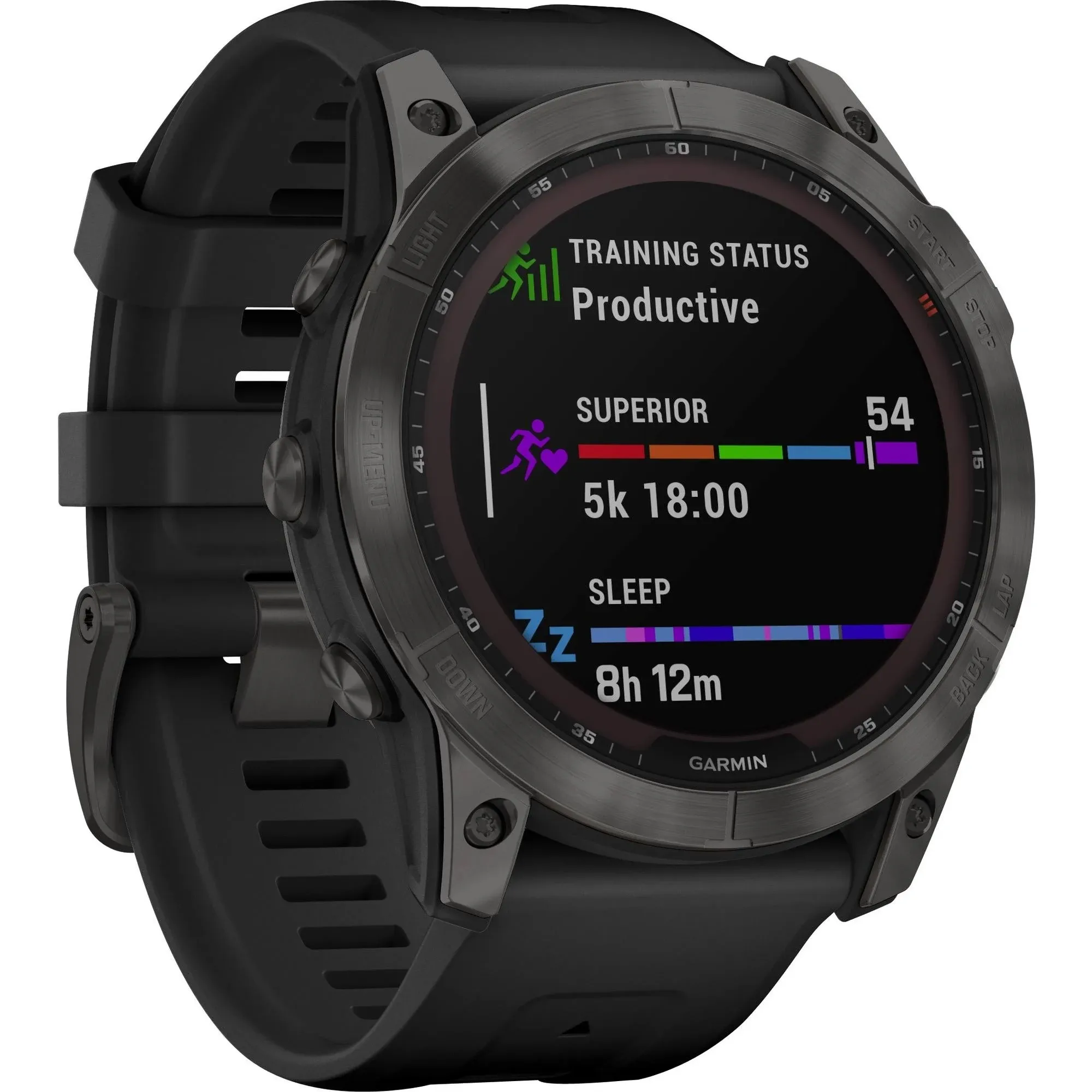 Garmin Fenix 7X Sapphire Solar - Black