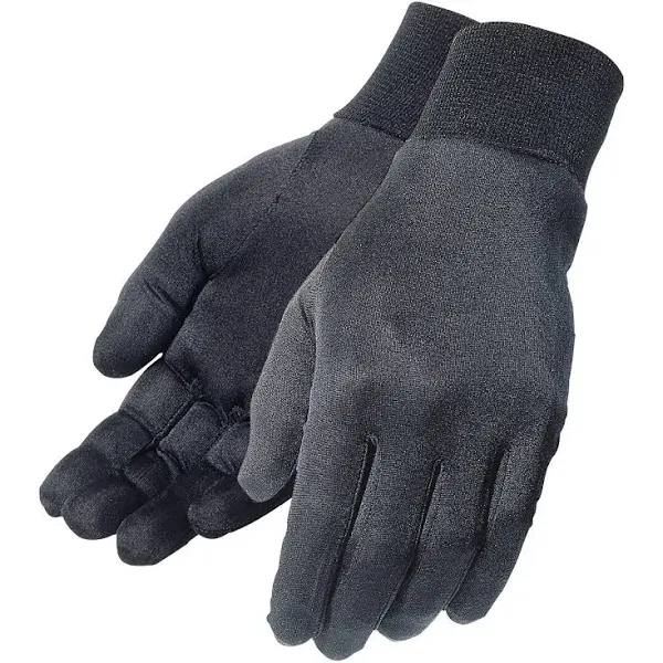 Tourmaster Silk Glove Liners Black Medium