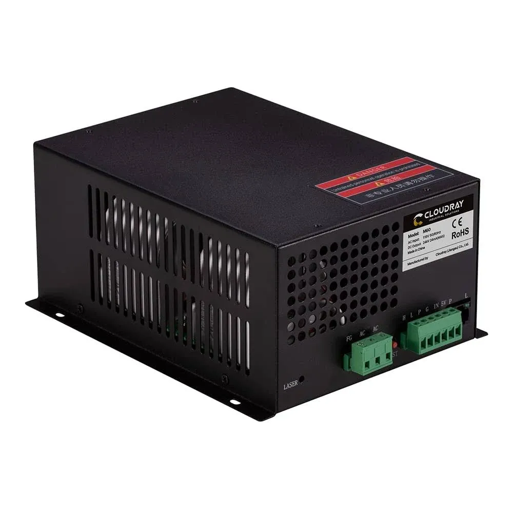 EU Stock Cloudray 60W 220V MYJG CO2 Power Supply