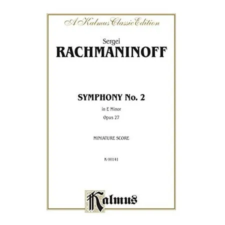 Symphony No. 2 in E Minor Op. 27: Miniature Score