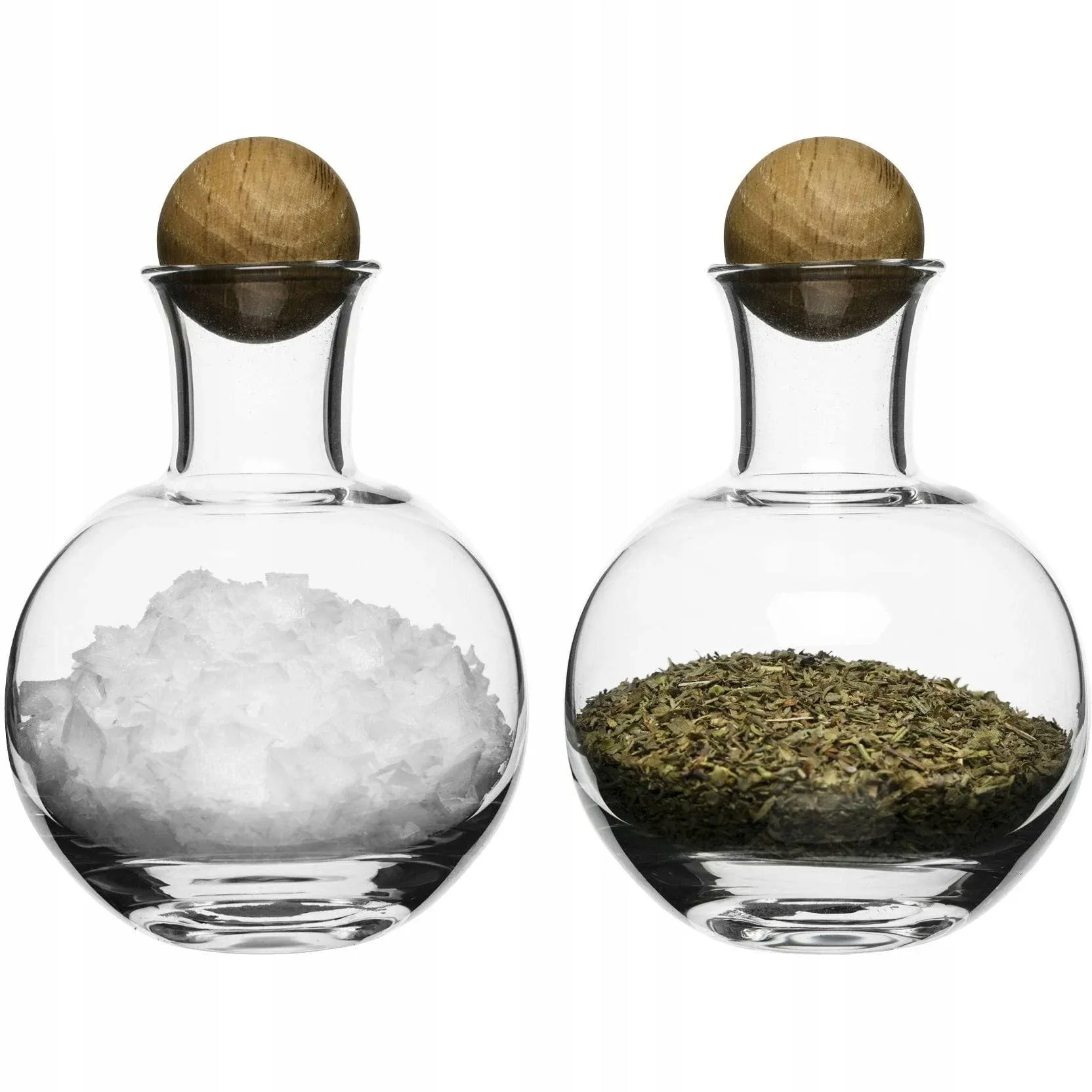 Shop Sagaform Nature Glass Spice Bottle 2-piece Set