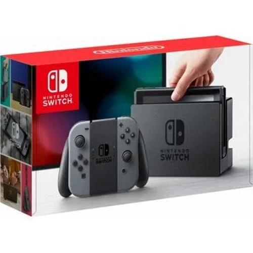 Nintendo Switch with Gray Joy‑Con