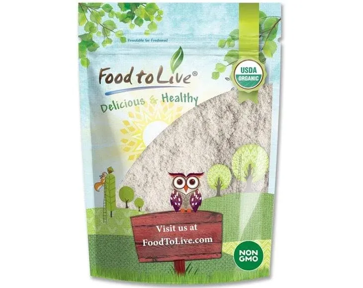 Organic Brown Rice Flour - Non-GMO, Finely Ground from Long Grain Rice