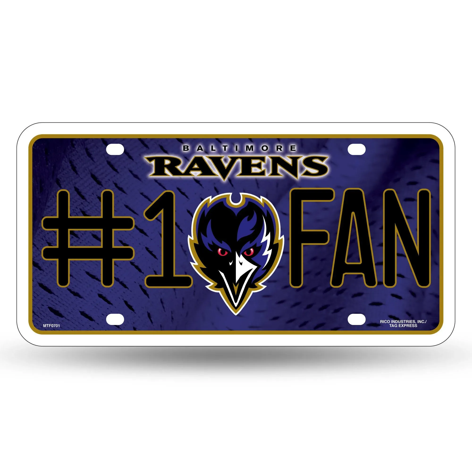 Baltimore Ravens License Plate #1 Fan