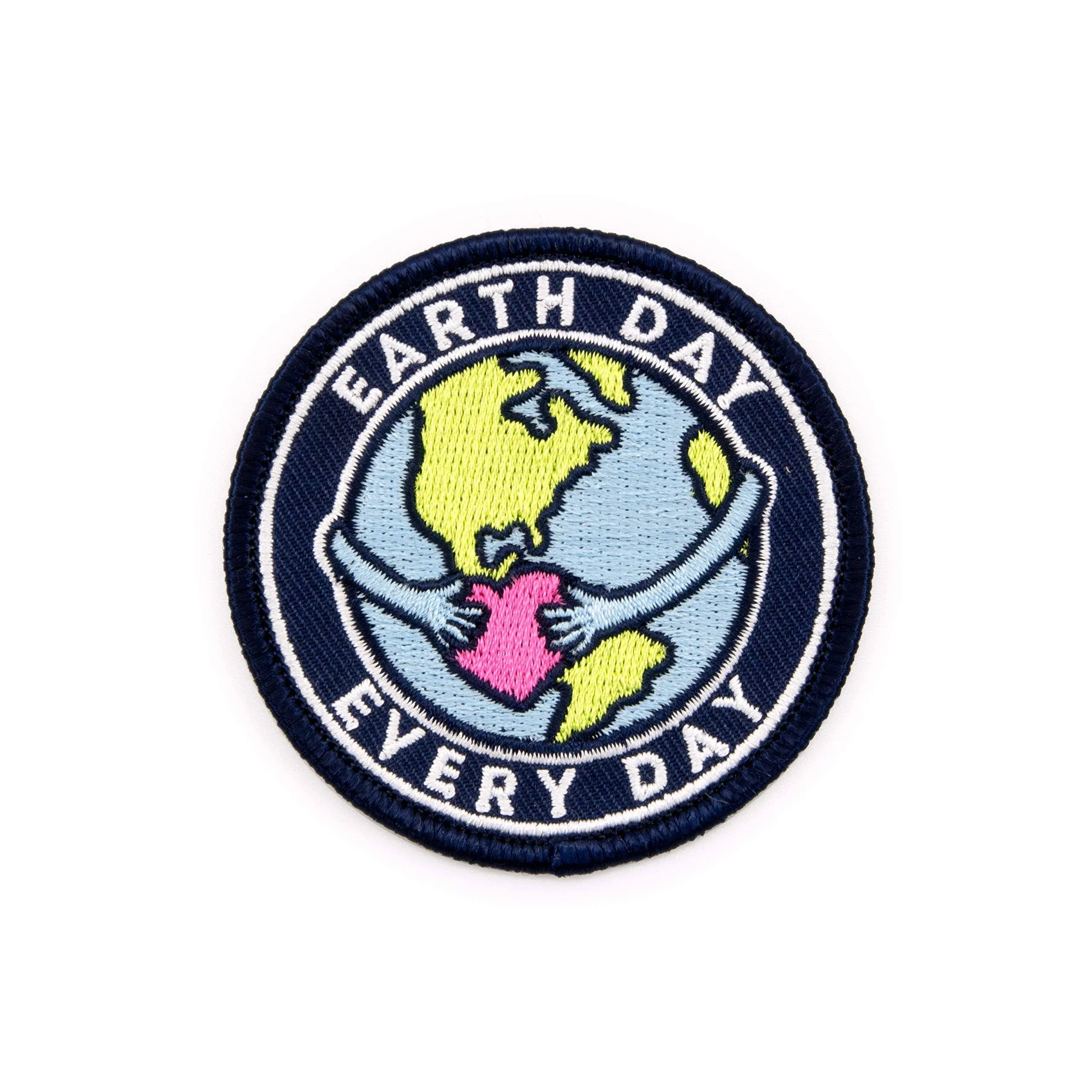 Winks For Days Earth Day Every Day Embroidered Iron-On Patch