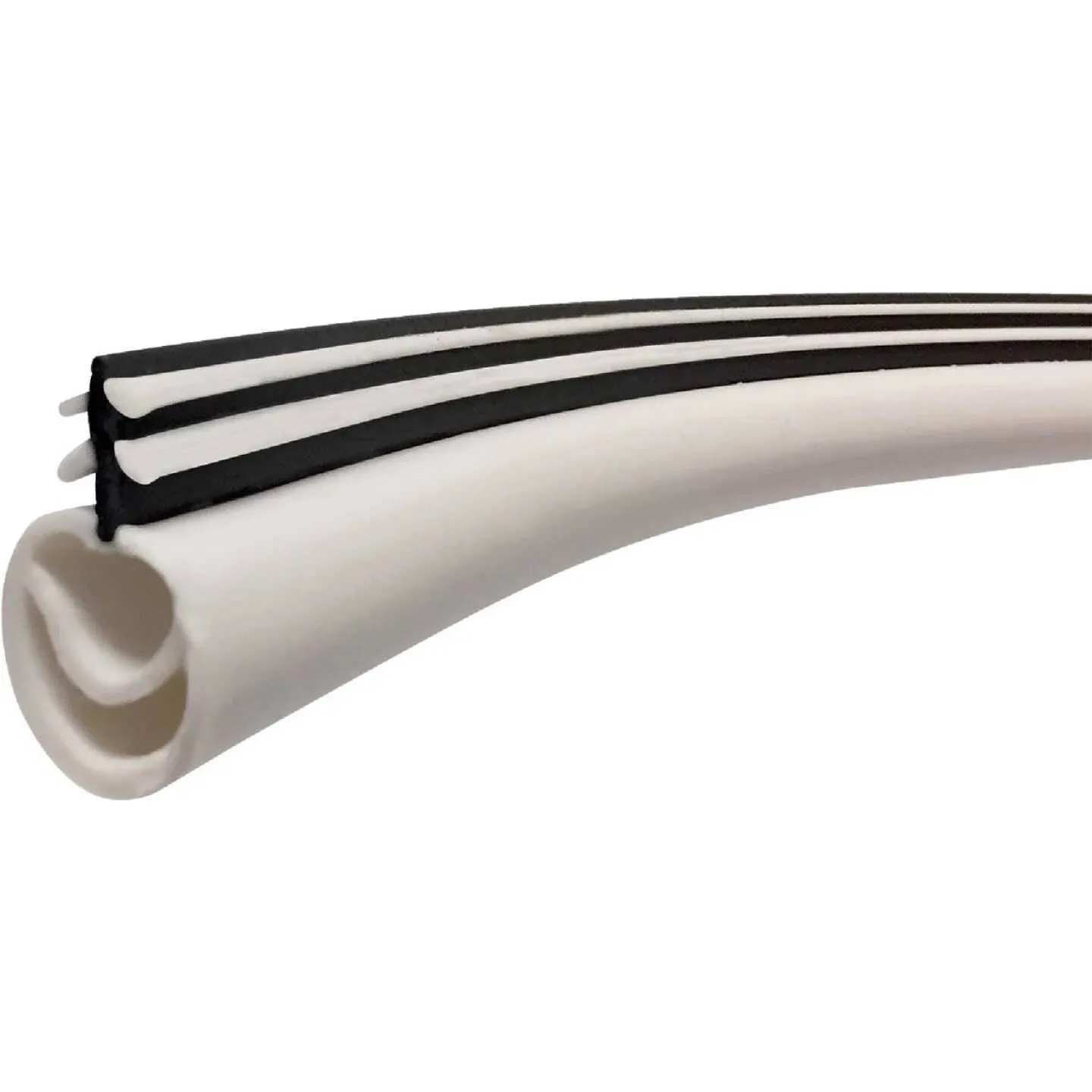 Frost King 7-ft x 3/8-in x 5/8-in Black Vinyl Door Weatherstrip Lowes.com