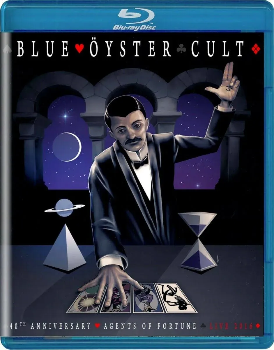 CD + DVD SET BLUE OYSTER CULT 40TH ANNIVERSARY AGENTS OF FORTUNE LIVE 2016 NEW