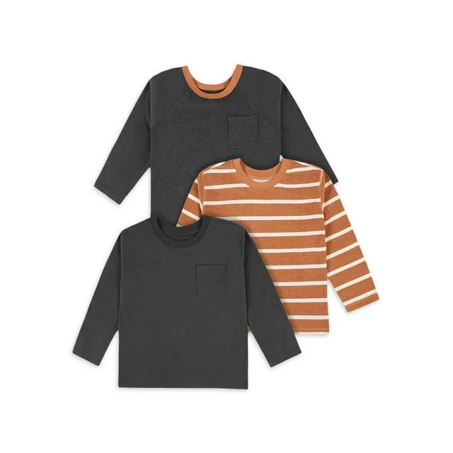 Hudson Baby Infant and Toddler Boy Long Sleeve T-Shirts