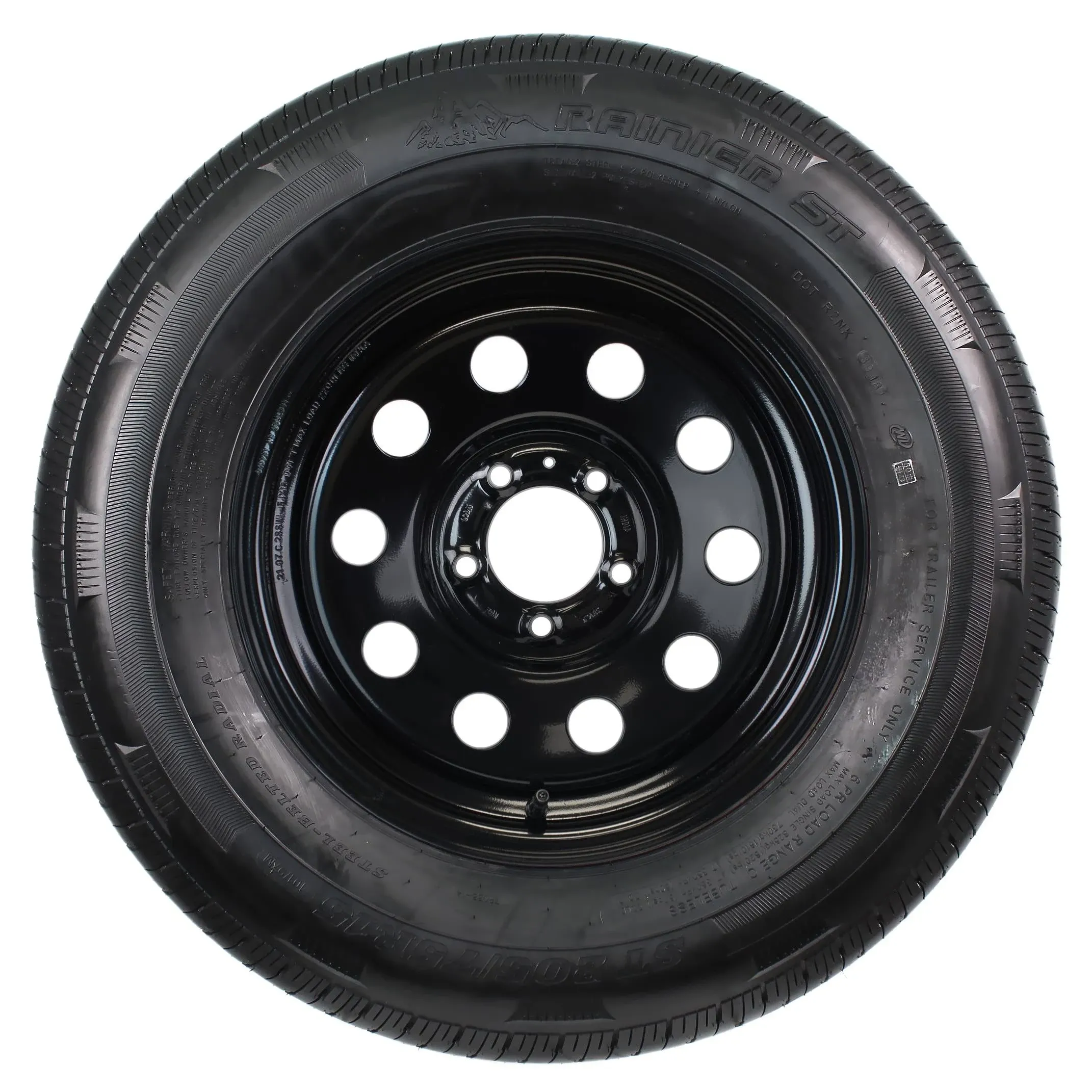 eCustomrim Radial Trailer Tire On Rim