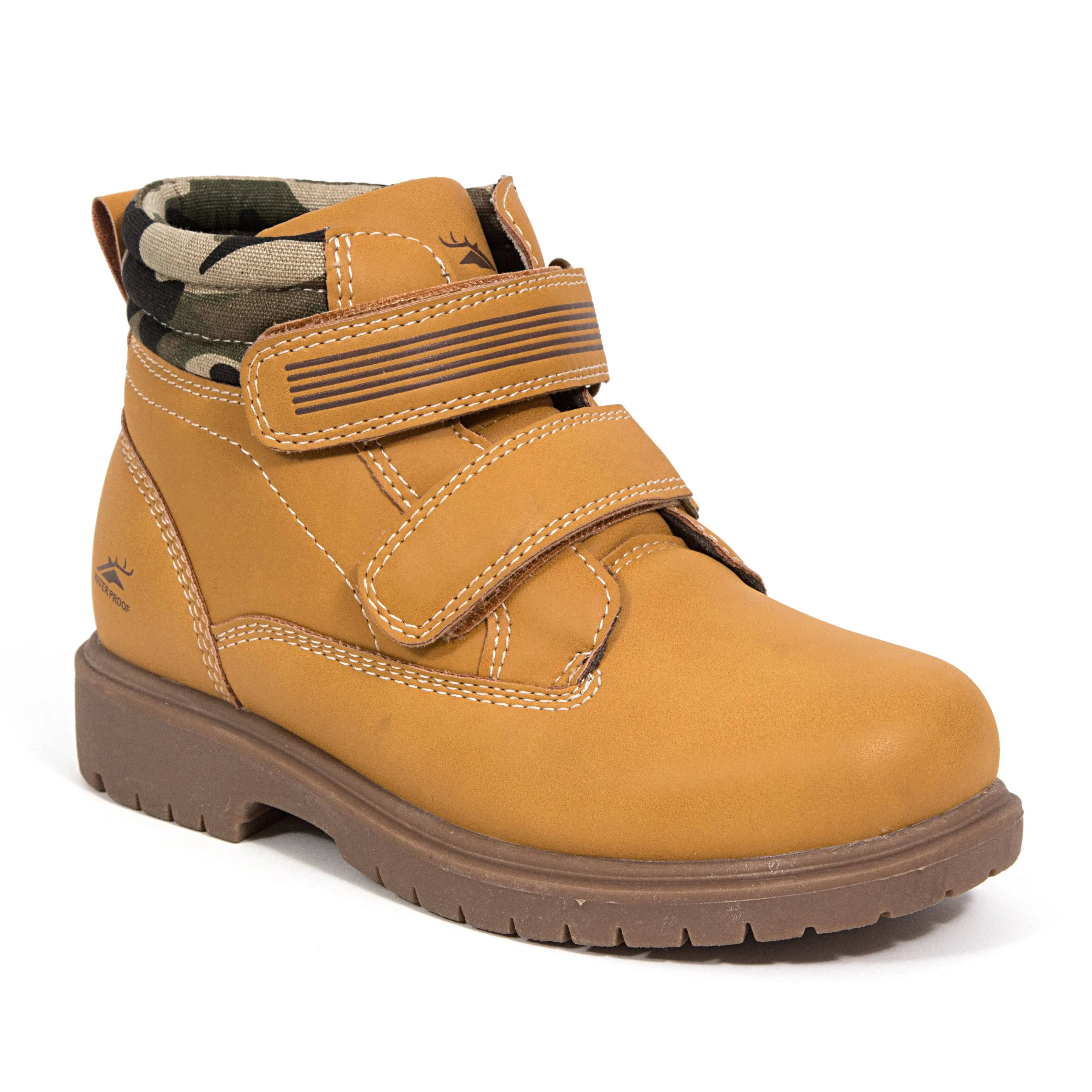 Deer Stags Marker Boys Boots - Wheat - 2 M