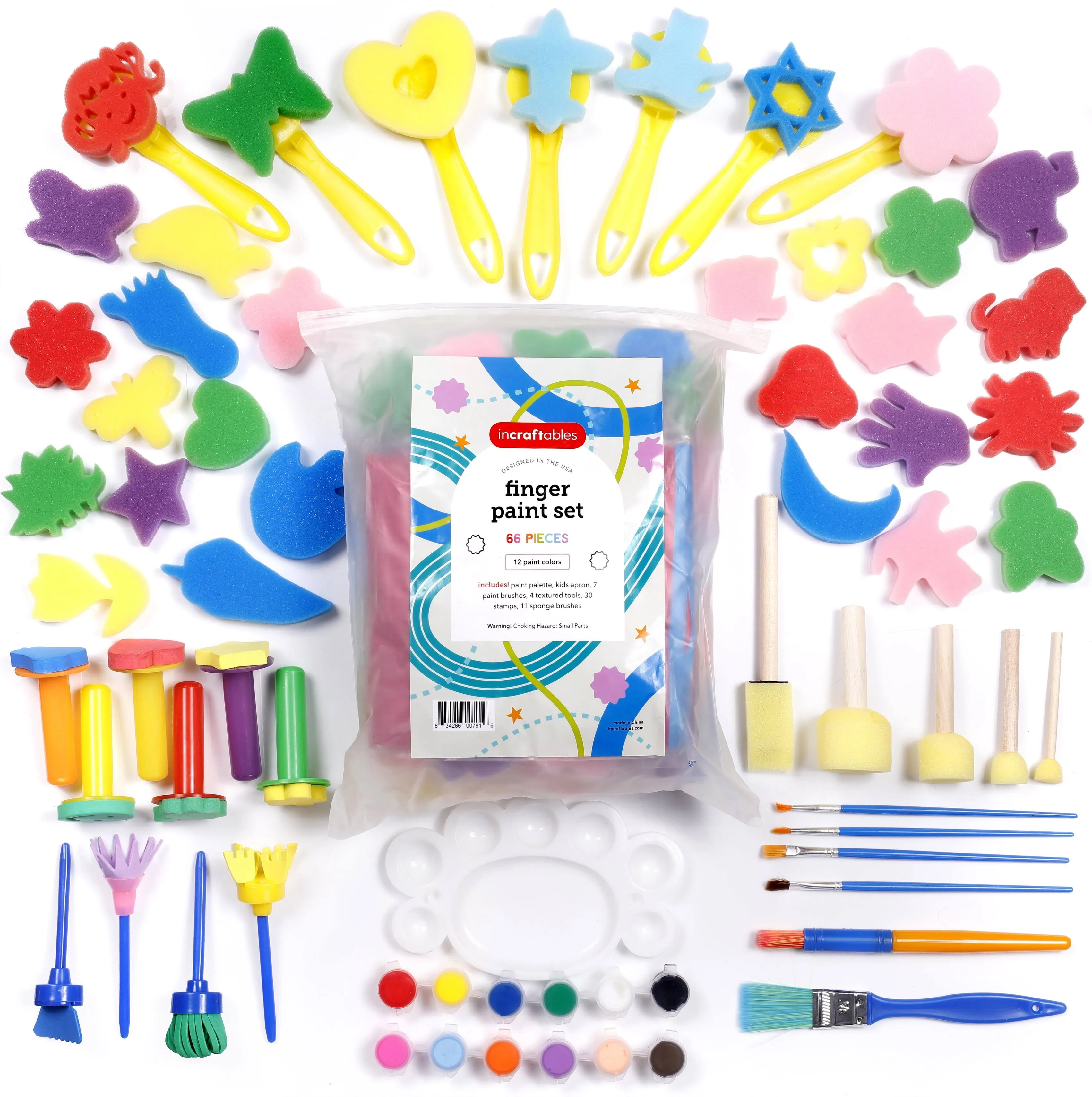 Incraftables Finger Paint Set