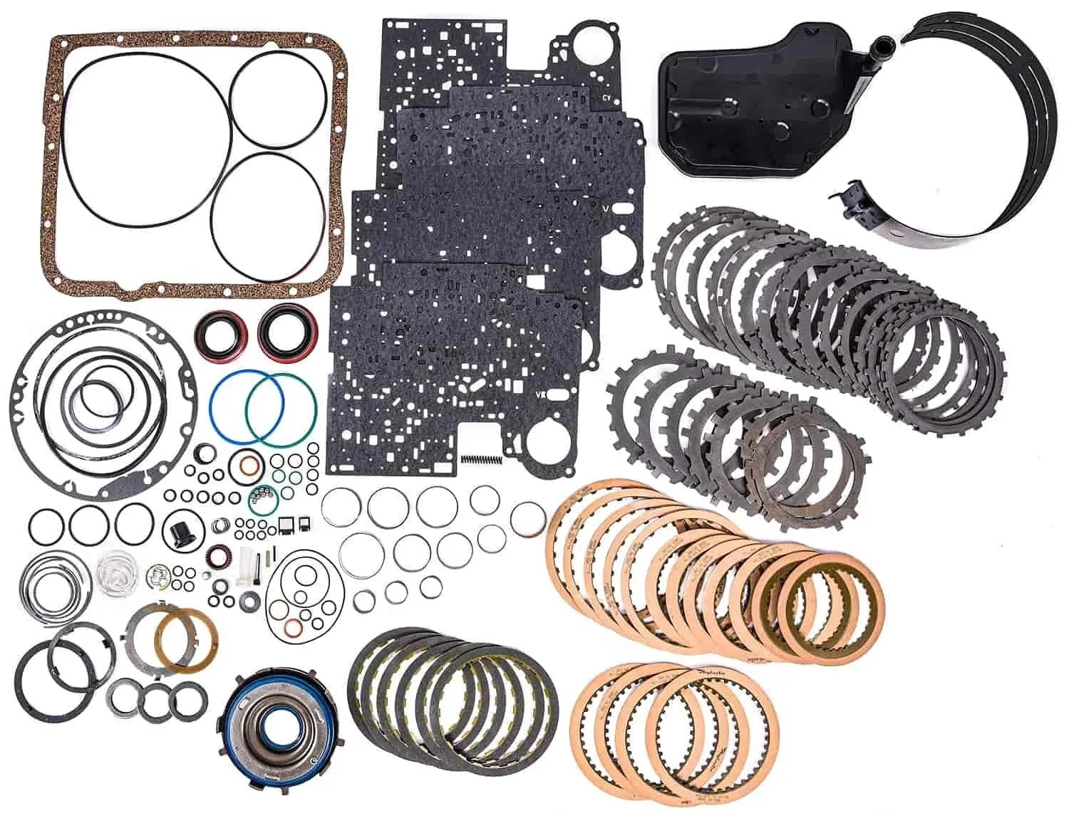 JEGS 62140 Complete Transmission Rebuild Kit 1997-2003 GM 4L60E 4L65E Includes: