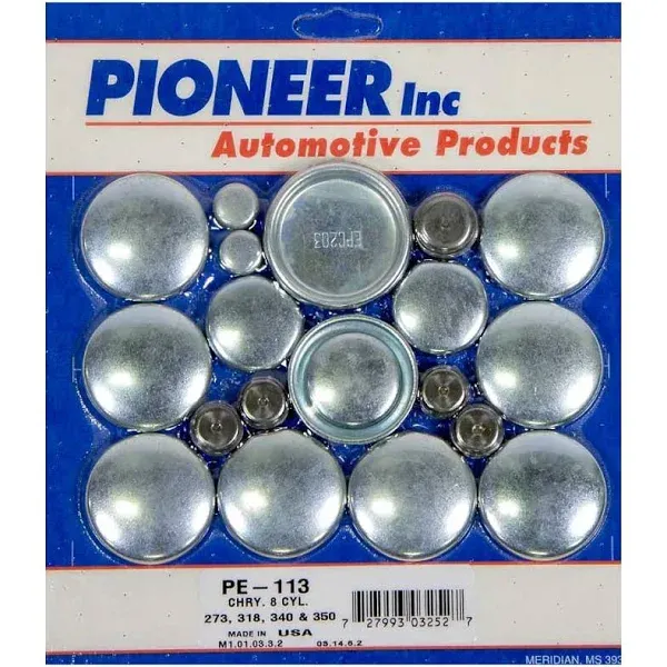 PIONEER PE-113 318 For Dodge Freeze Plug Kit