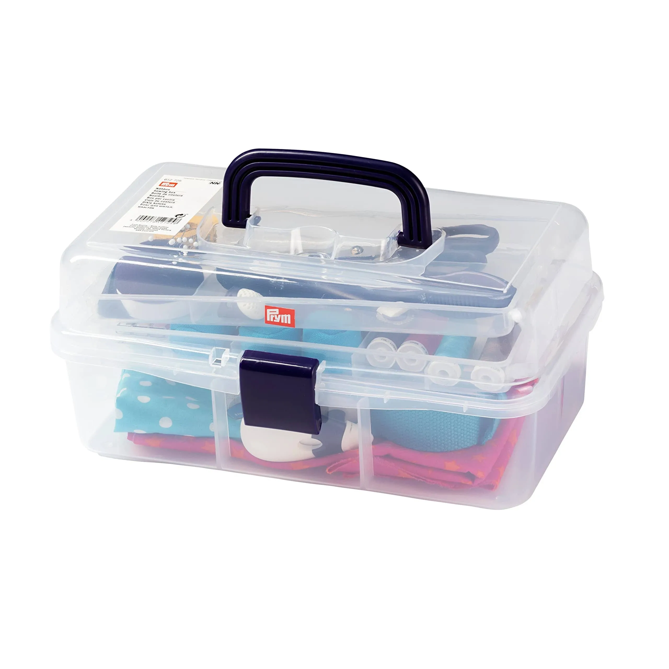 Sewing Storage Box, Clear