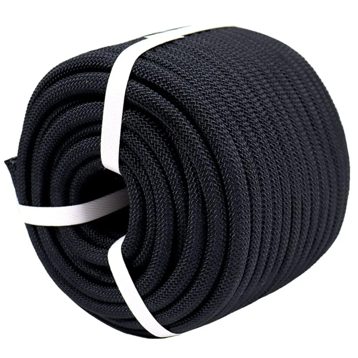  Braided Polyester Arborist Rigging Rope (3/8 inch X 100 feet) High Strength 