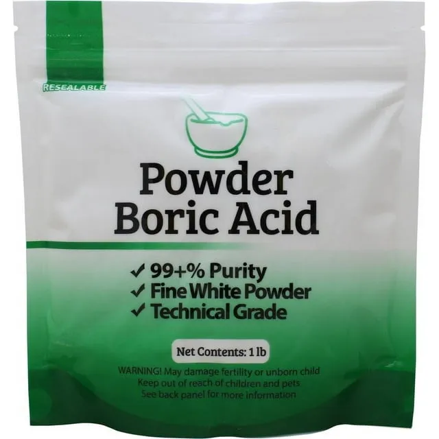 10 lb (2 x 5 lb Bags) Boric Acid Powder10 lb (2 x 5 lb Bags) Boric Acid Powder