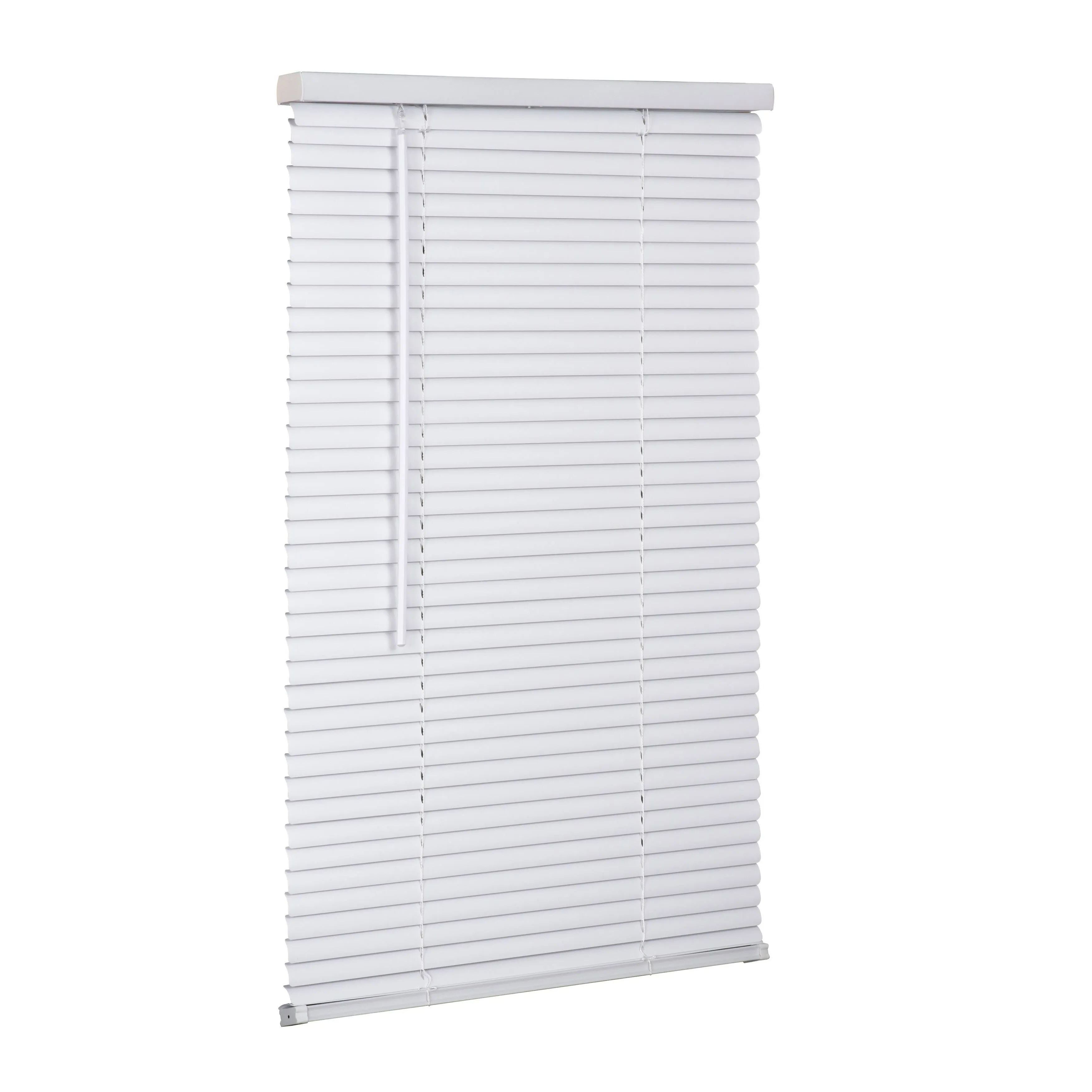 Lotus & Windoware, Inc. 30 x 72 in. Cordless Vinyl Mini Blind, White