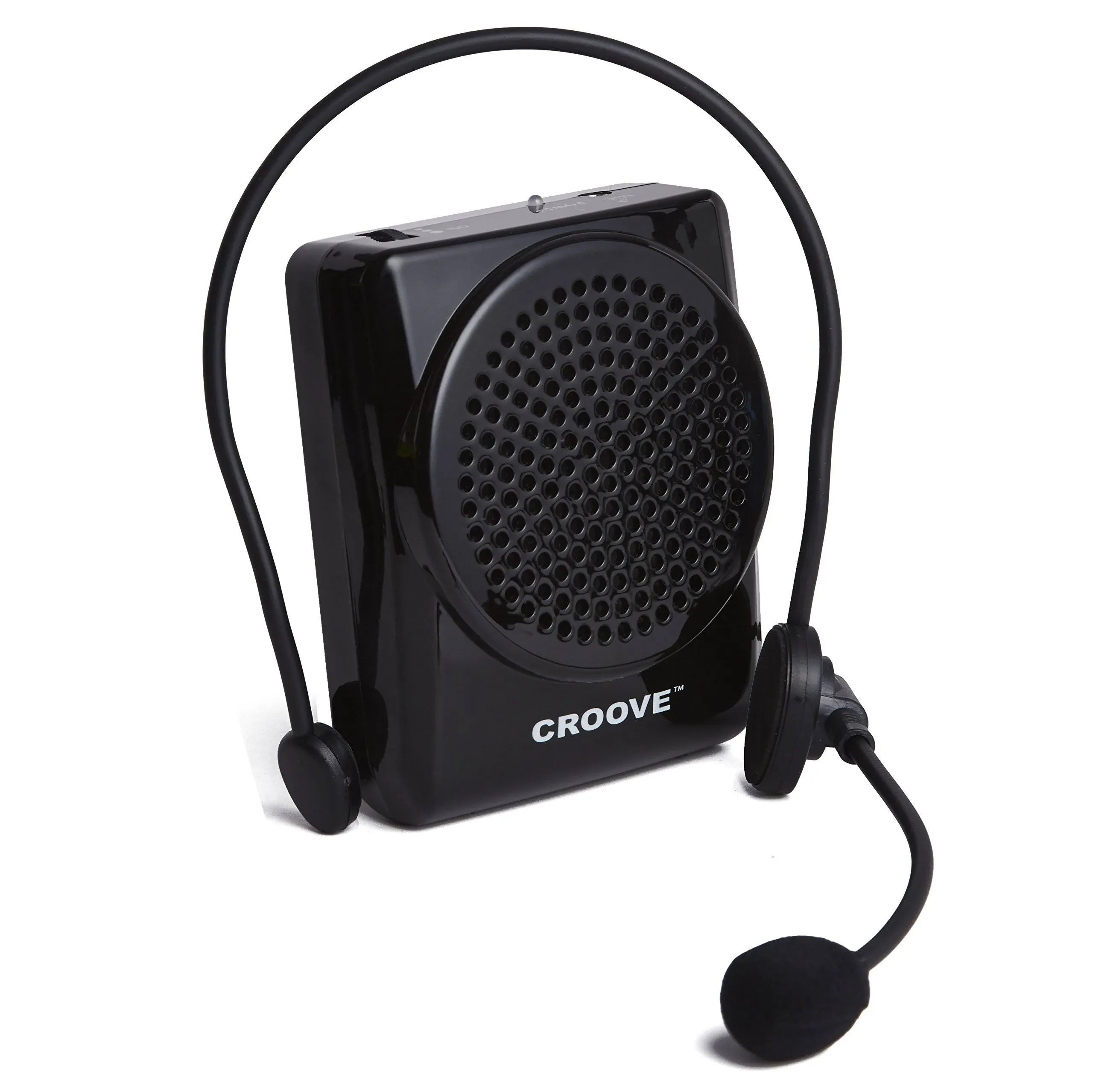  Rechargeable Voice Amplifier Microphone Headset, Supports Mp3 | Portable 