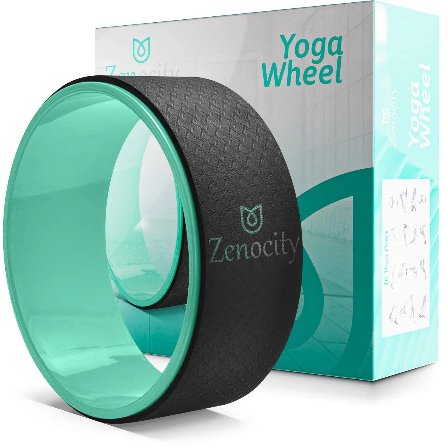  Yoga Wheel - The Best Balance Accessory for Stretching | Posture Fit Padding 