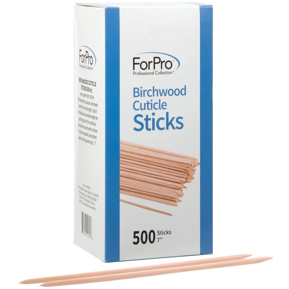 for Pro Birchwood Cuticle Sticks 500 Count