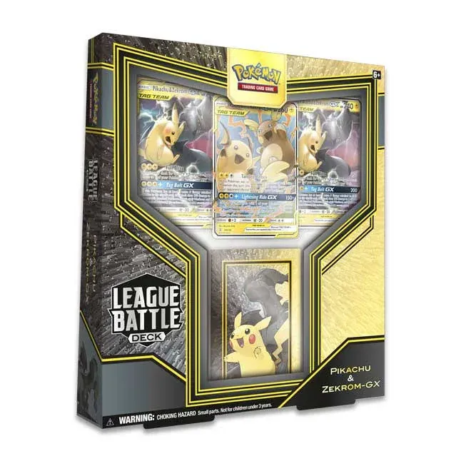 Pokémon TCG: League Battle Deck Featuring Pikachu & Zekrom-GX