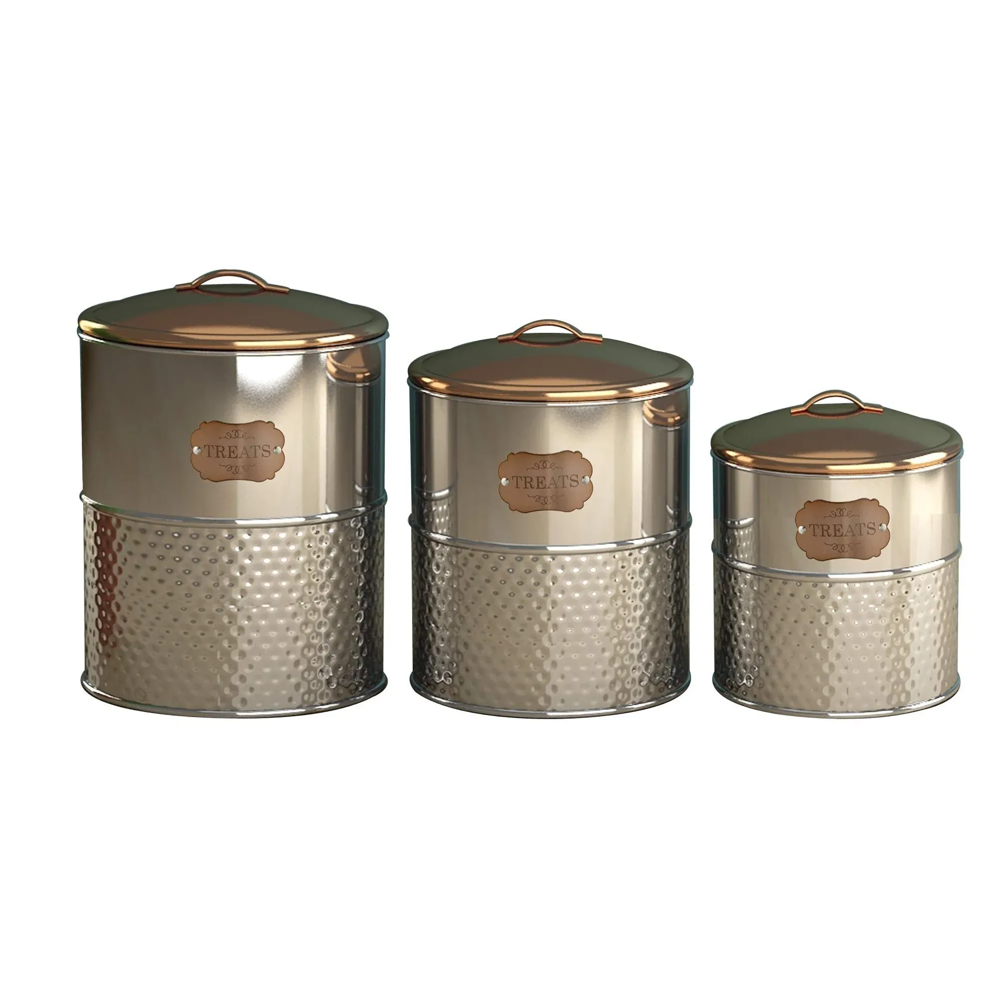 Nu Steel TREATS Jumbo Pet Canister