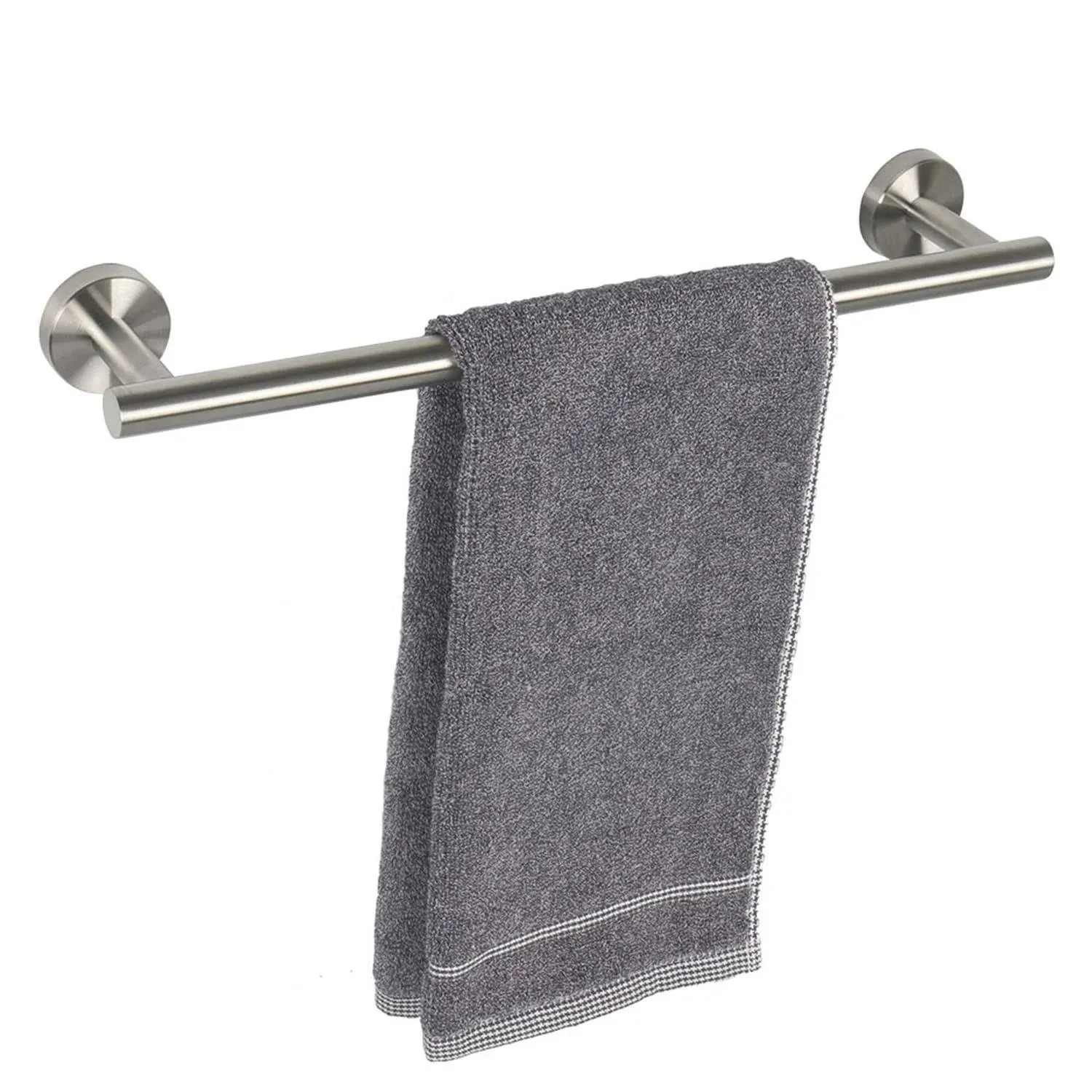 TocTen Bath Towel Bar - Thicken SUS304 Stainless Steel Bathroom Towel Holder ...