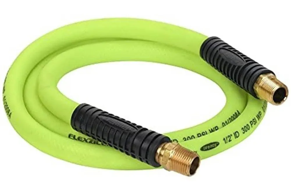 Flexzilla HFZ1206YW4S Zillawhip 1/2 X 6 Swivel Whip Hose- 1/2 Ends