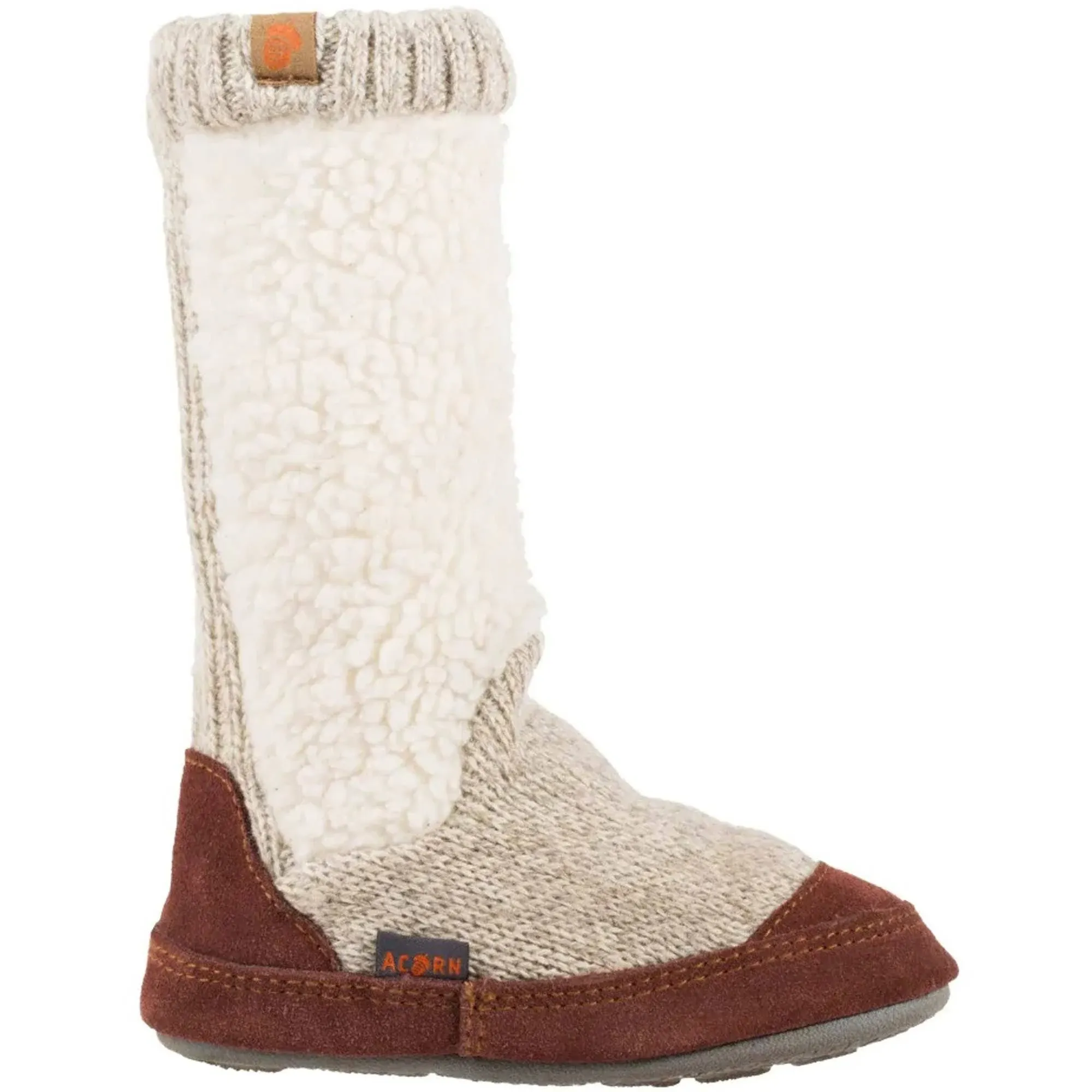 Acorn Unisex-Kid's Cozy Slouch Boot Slipper with Indoor/Outdoor Sole