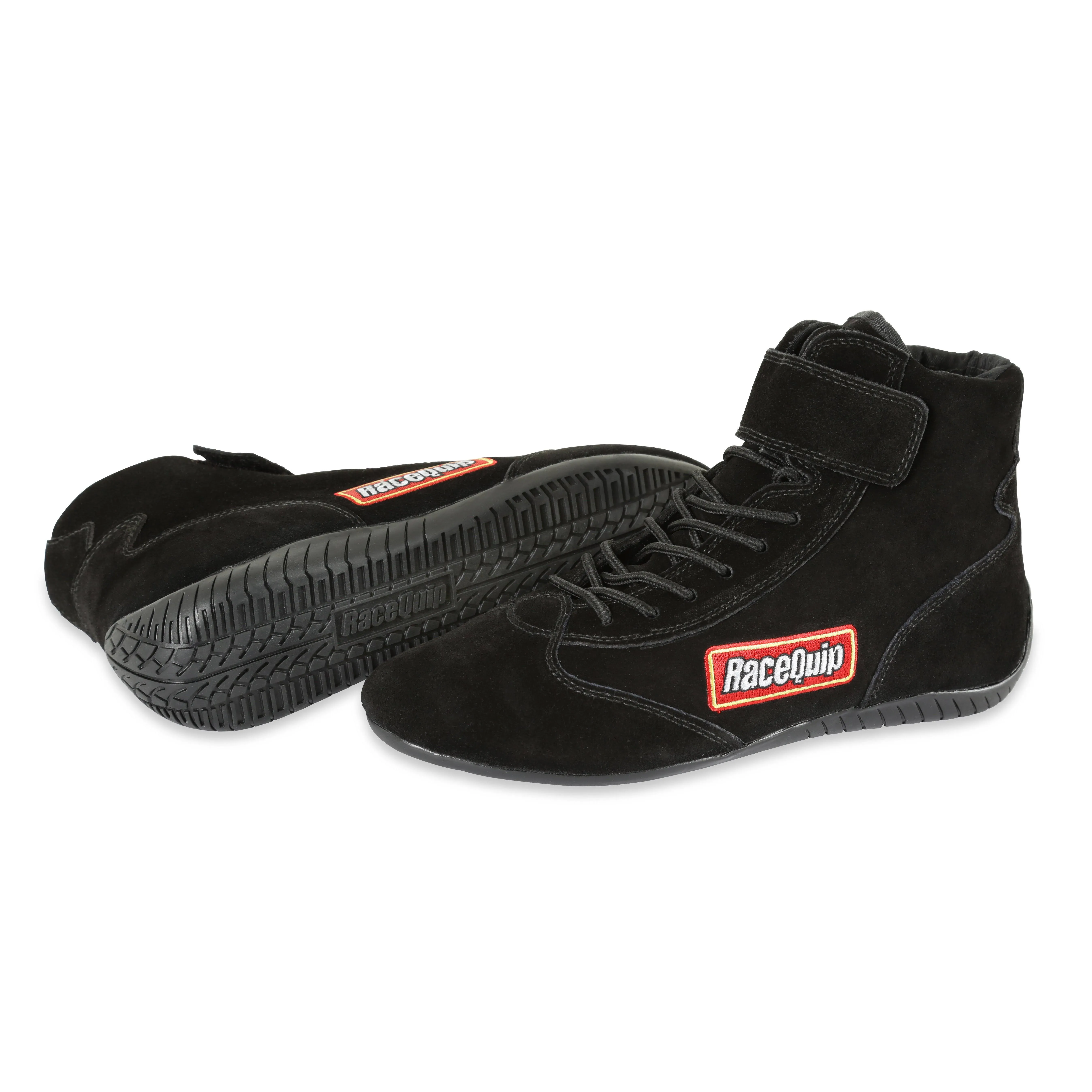 RaceQuip Black SFI Race Shoe 10.0