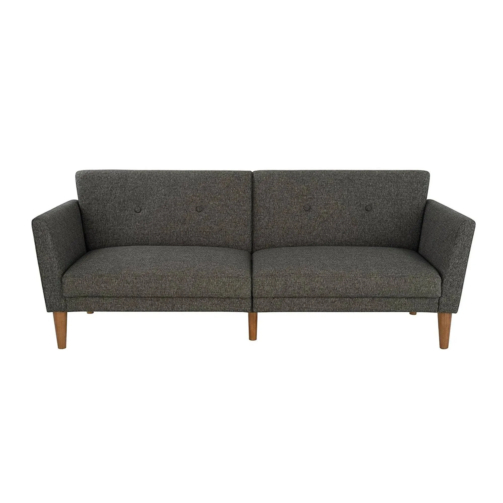 Novogratz Regal Linen Convertible Sofa Futon