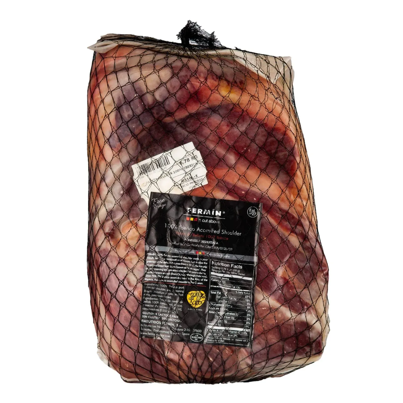 100% Iberico Acorn-fed Shoulder Boneless by Fermin