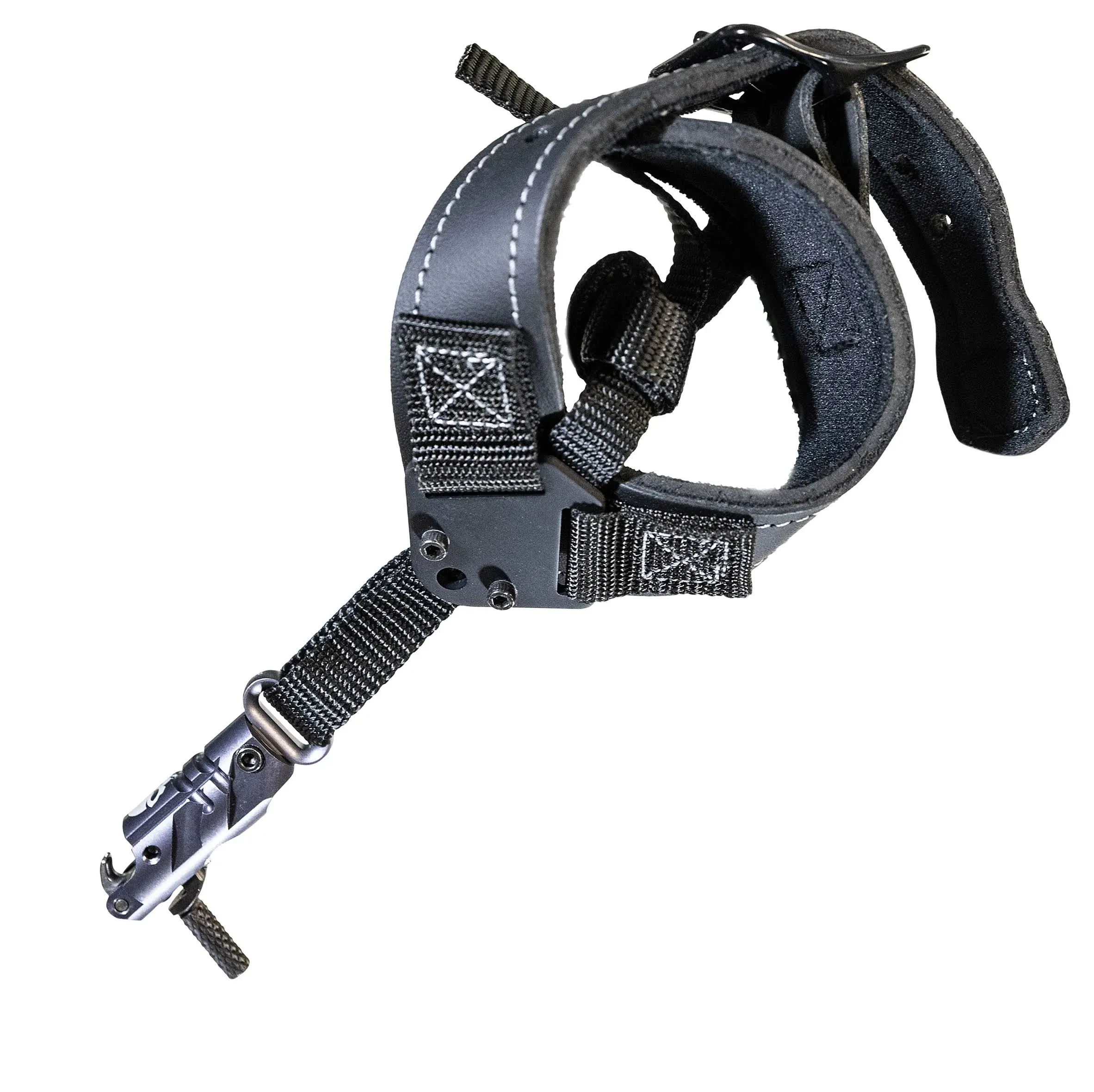 Scott Archery Ghost Buckle Archery Release with NCS Strap-Black