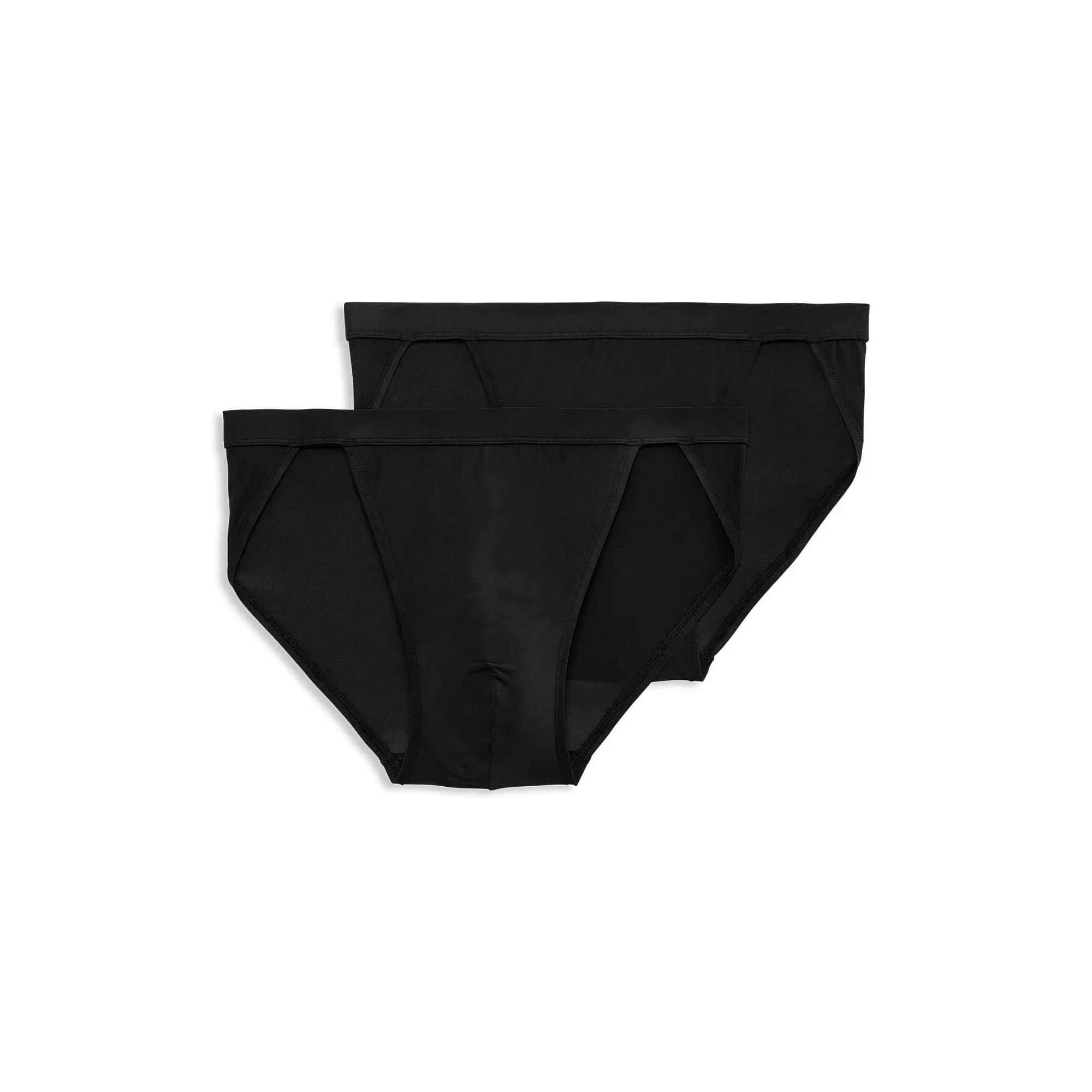 Jockey Men's Elance Microfiber String Bikini 2-Pack