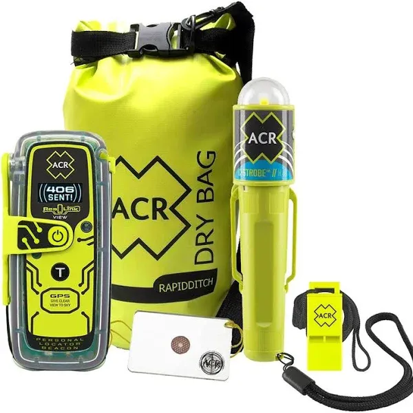 ACR ResQLink 400 GPS Personal Locator Beacon Survival Kit