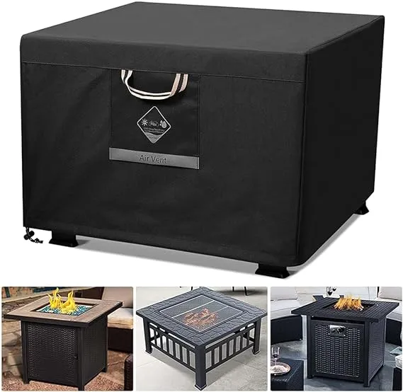  Fire Pit Cover Square Super Waterproof, 32&#034; L x Square - 32&#034; L x 32&#034; W x 24&#034; H