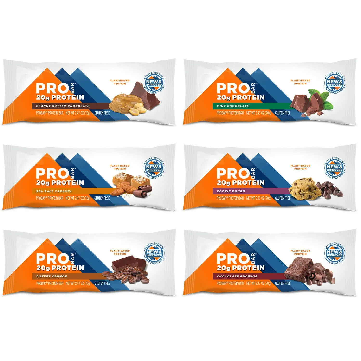 Variety Protein 2.47 oz Bar 12-Pack