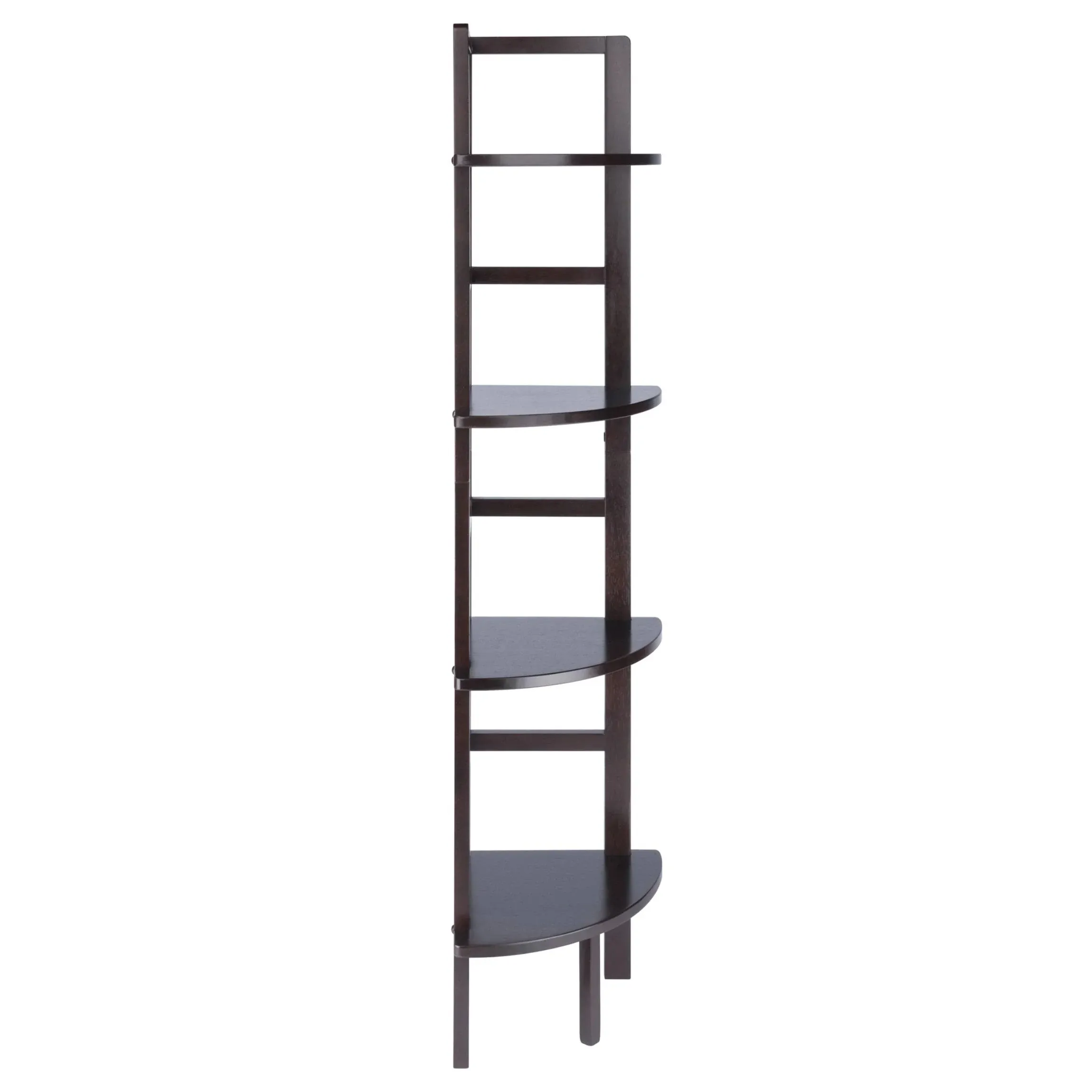 Aiden Corner Baker's Rack, Coffee - Transitional - Baker's Racks - by Homesquare | Houzz