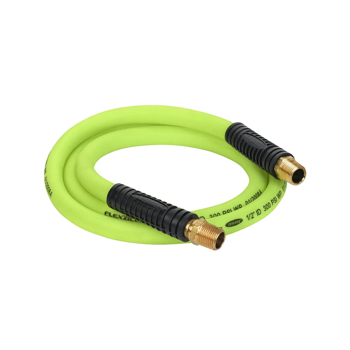 Flexzilla HFZ1206YW4S 1/2" x 6' Whip Polymer Air Hose