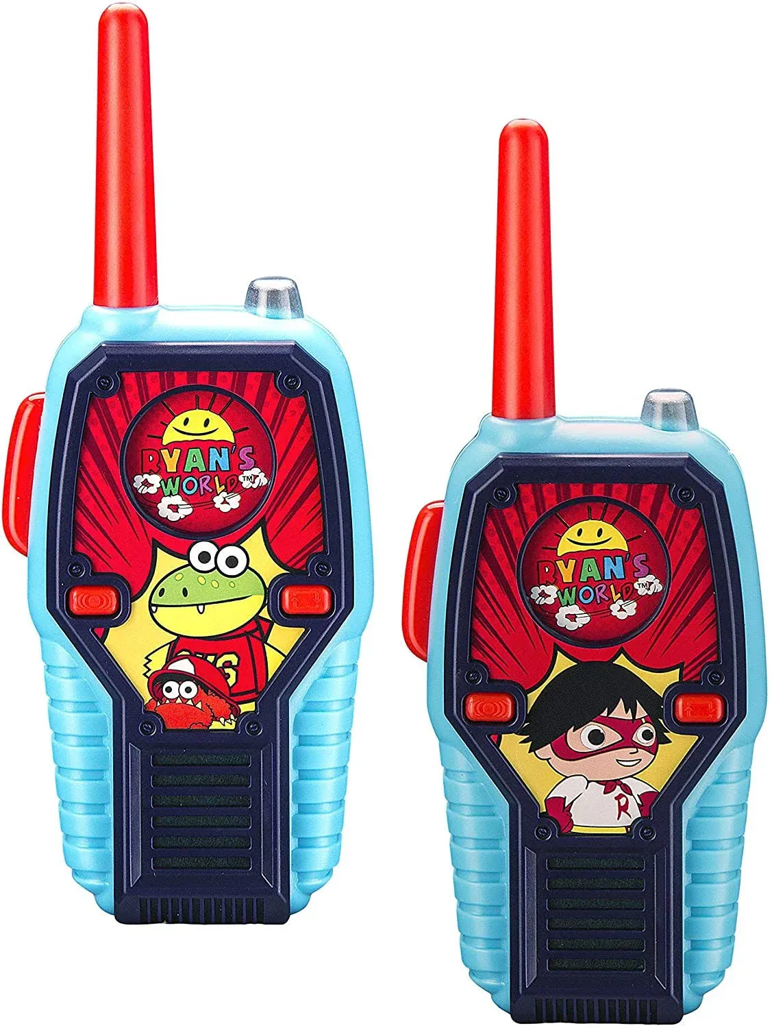 Ryans World Walkie Talkies, Lights & Sounds - 2 walkie talkies