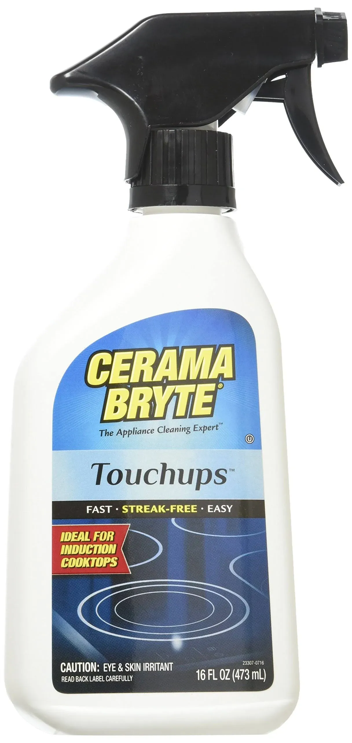 (2 Pack) Cerama Bryte Touchups Ceramic Cooktop Cleaner Trigger Spray, 16 oz. Each