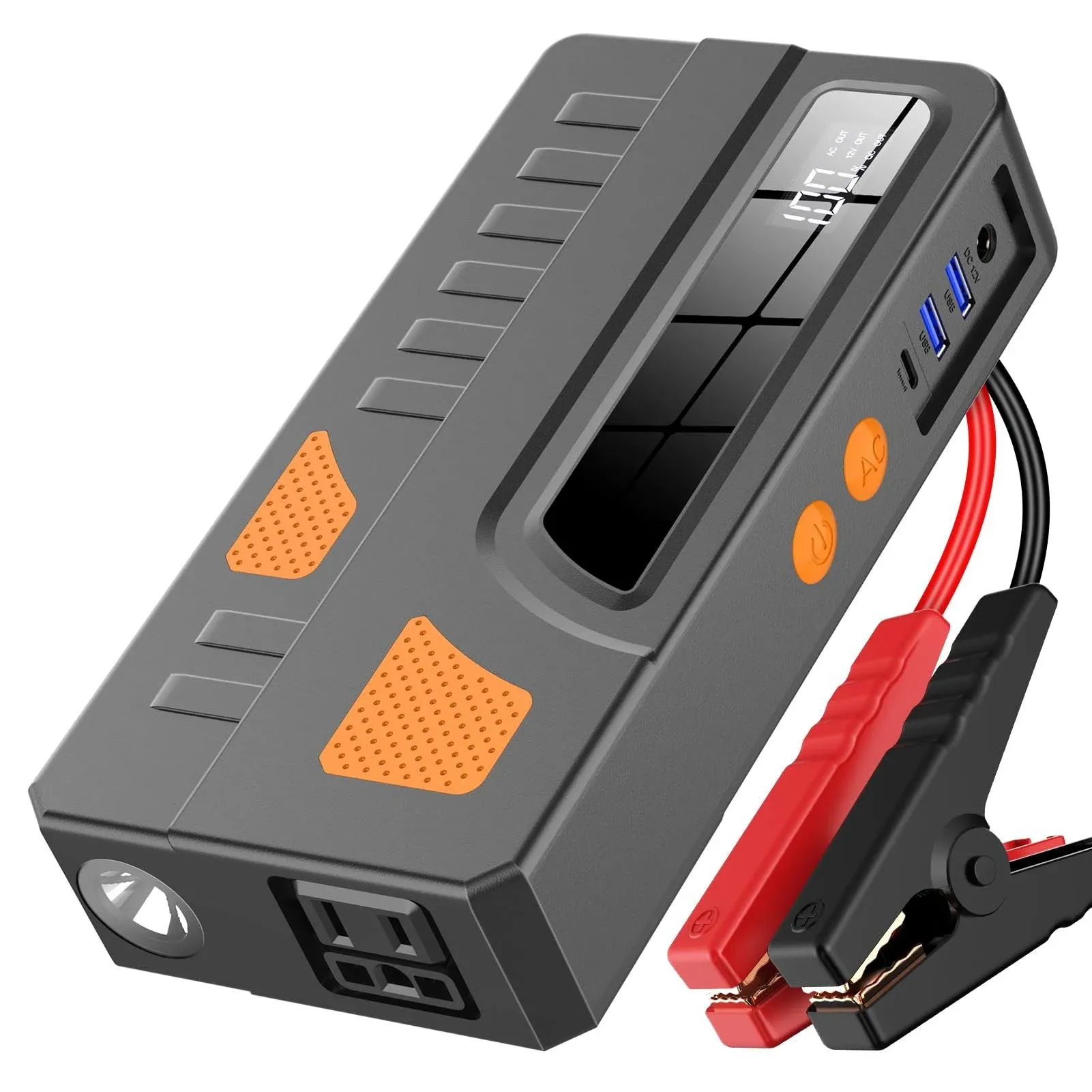 3000A Car Battery Jump Starter,12VJum<wbr/>p Starter Battery,Batter<wbr/>y Booster,66000 mWh