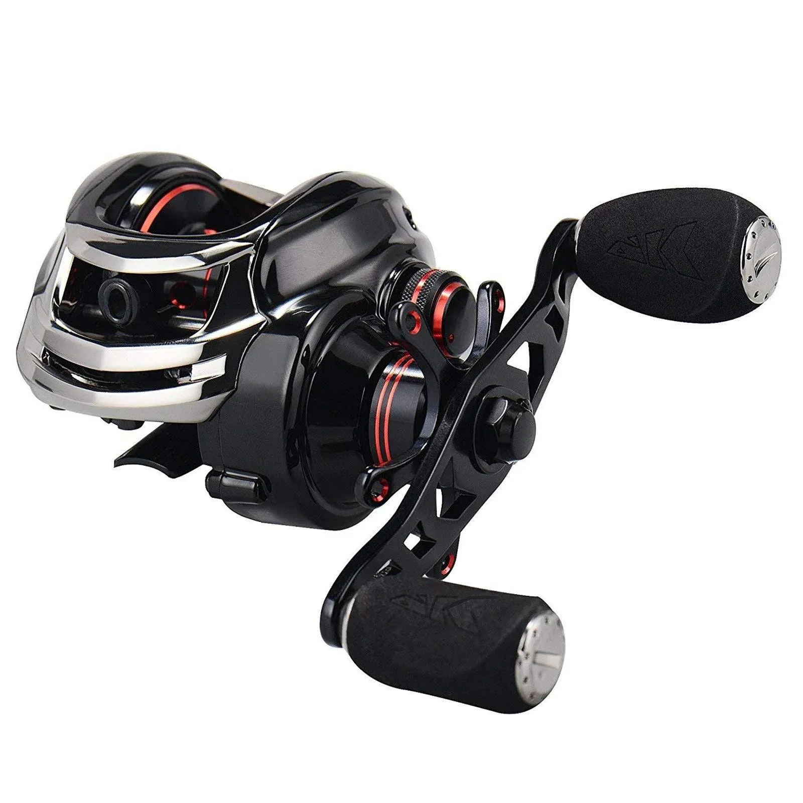 KastKing Royale Legend GT Baitcasting Reels, New Low Profile Design Baitcaster Fishing Reel, Magnet Braking System, 17.6 Lbs Carbon Fiber Drag, 5+1 Shielded Stainless Steel Bearings